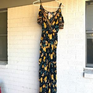 MAXI FLOWER DRESS
